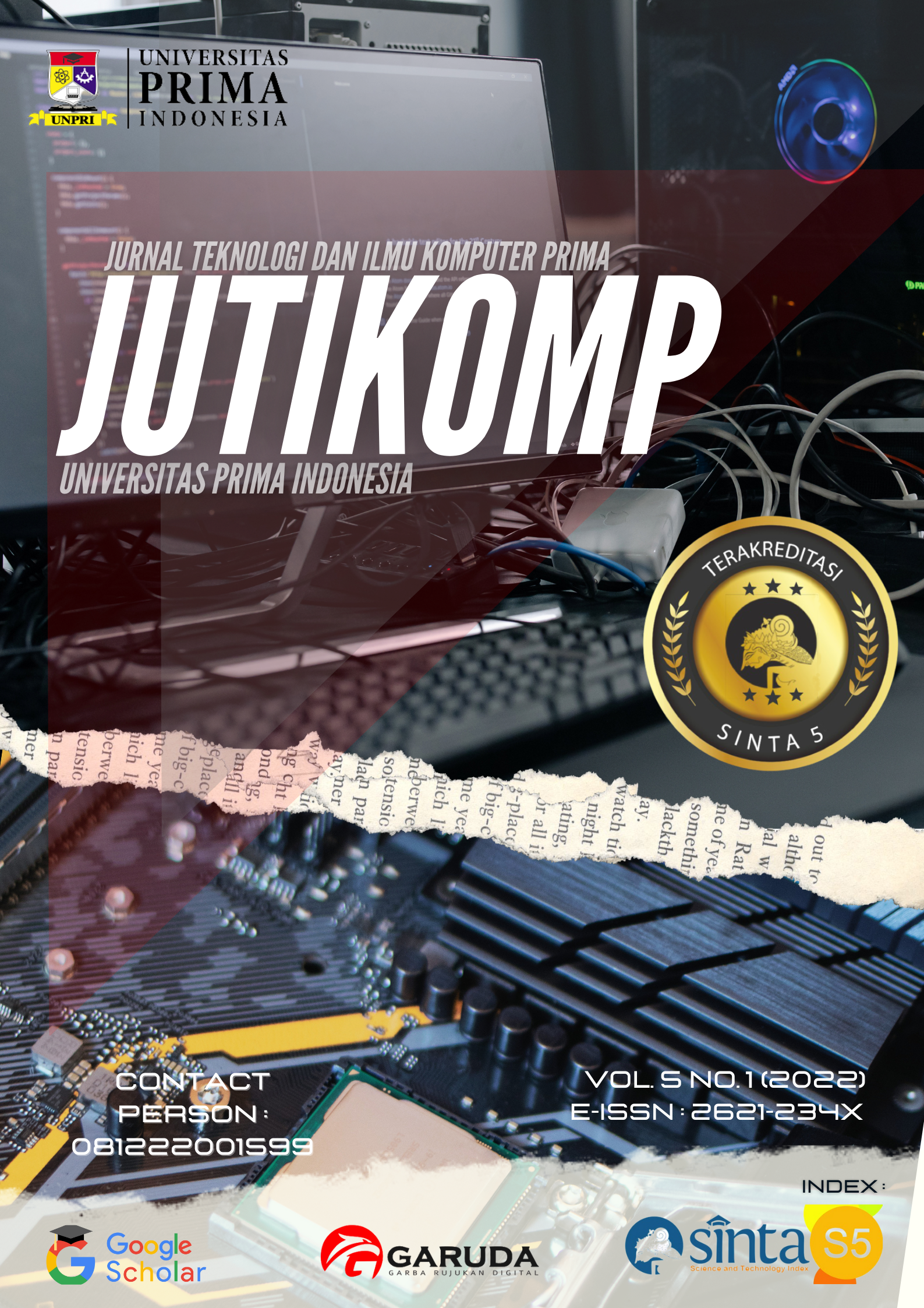 					View Vol. 5 No. 1 (2022): Jutikomp Volume 5 Nomor 1 April 2022
				