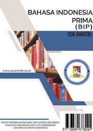 					View Vol. 3 No. 1 (2021): Bahasa Indonesia Prima (BIP)
				