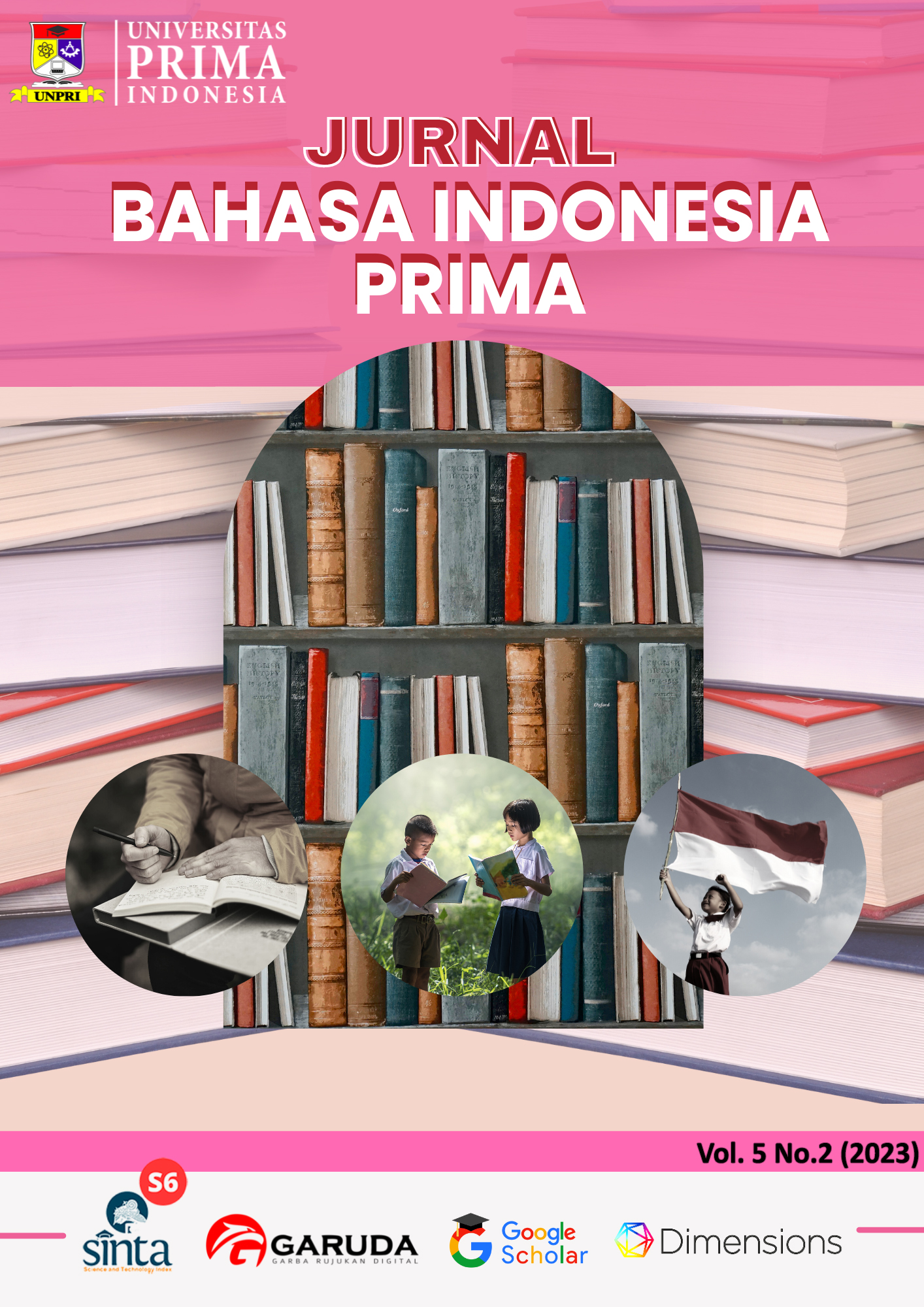 					View Vol. 5 No. 2 (2023): Bahasa Indonesia Prima (BIP)
				